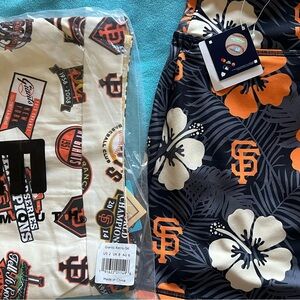 Loudmouth Women's Skorts - Black and Orange Floral Design